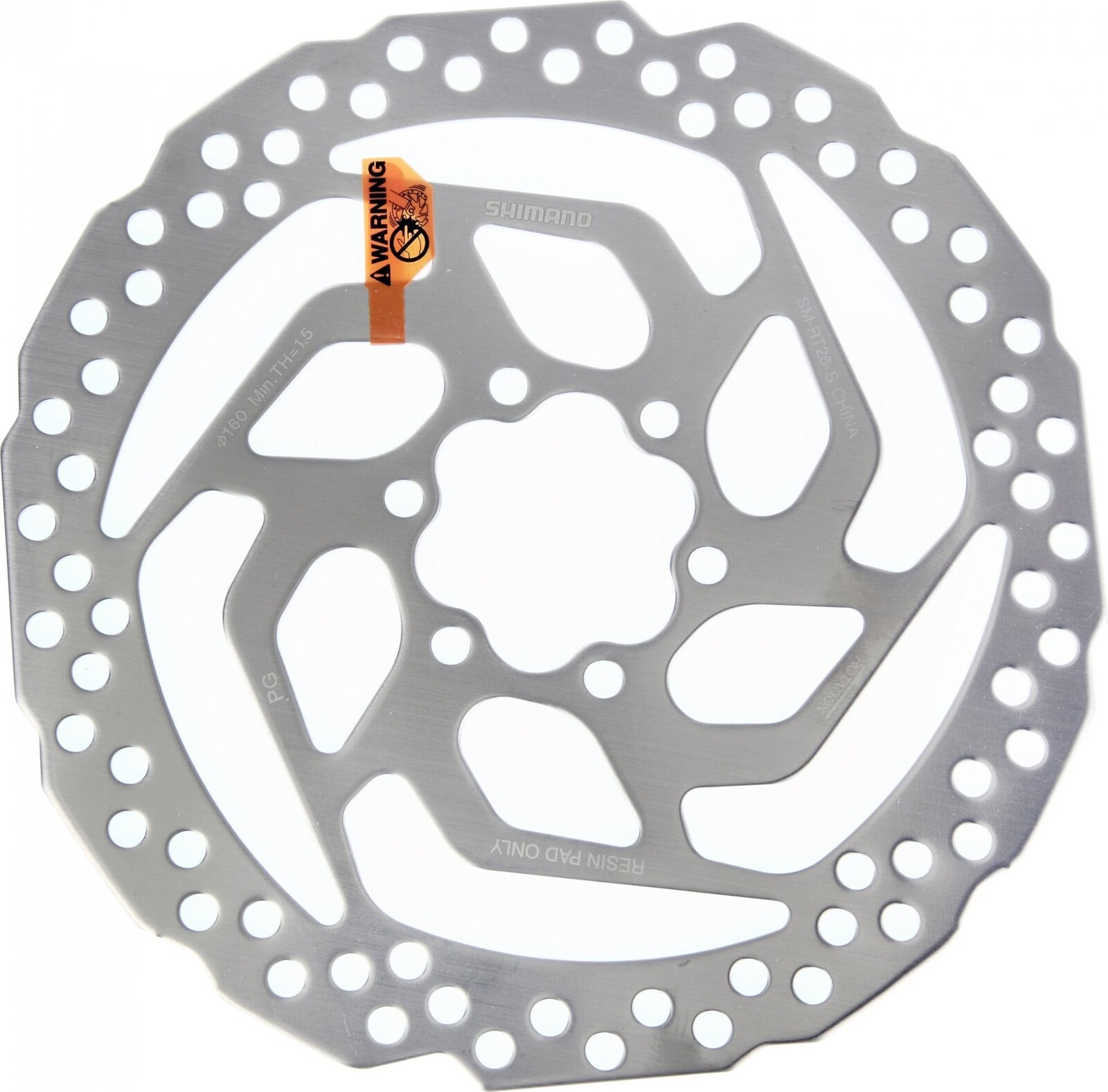 Shimano MTB-ostatní SM-RT26 6 šroubů 160 mm pro resin