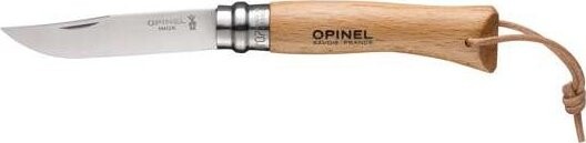 OPINEL VRI N°07 Inox Adventure + kožený povrázok