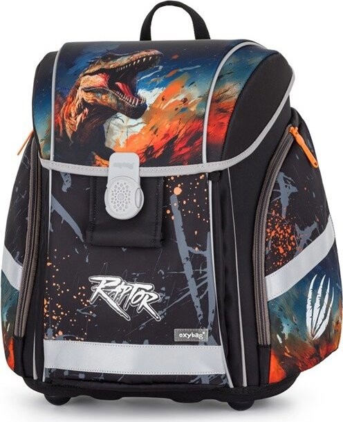 OXYBAG Školní batoh PREMIUM LIGHT Dino