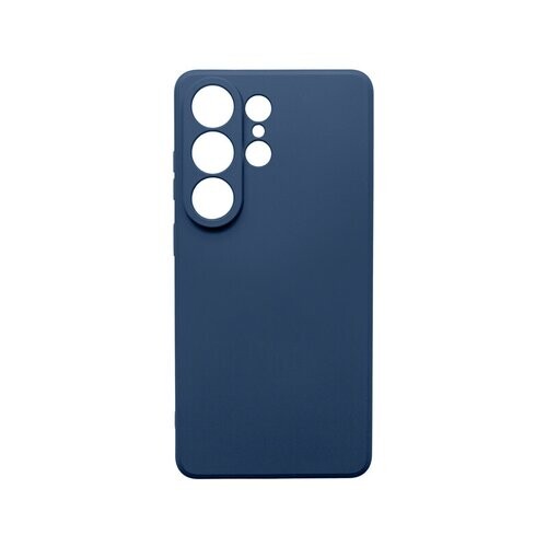 mobilNET silikónové puzdro Samsung Galaxy S26 Ultra, tmavomodré (Fiber)