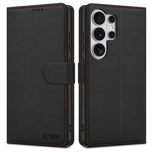 Puzdro Tech-Protect Wallet Book Samsung Galaxy S26 Plus - čierne