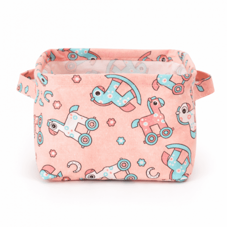 Livefy kôš na hračky / organizér Horse, ružový