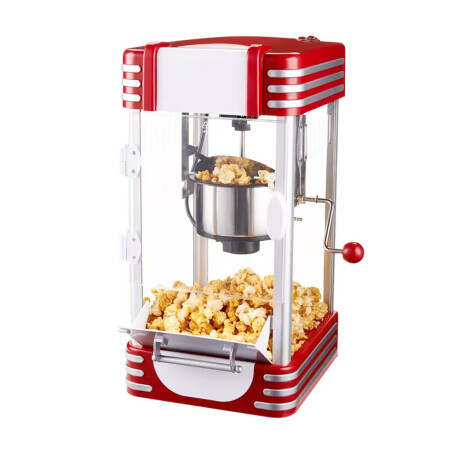 Livefy HomePop V1 popkornovač, červený