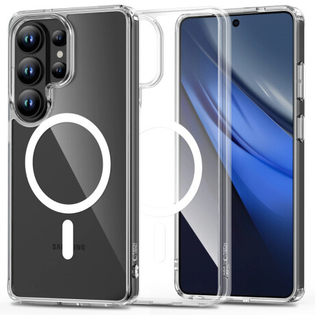 Tech-Protect FlexAir Hybrid MagSafe kryt na Samsung Galaxy S26 Ultra, priesvitný