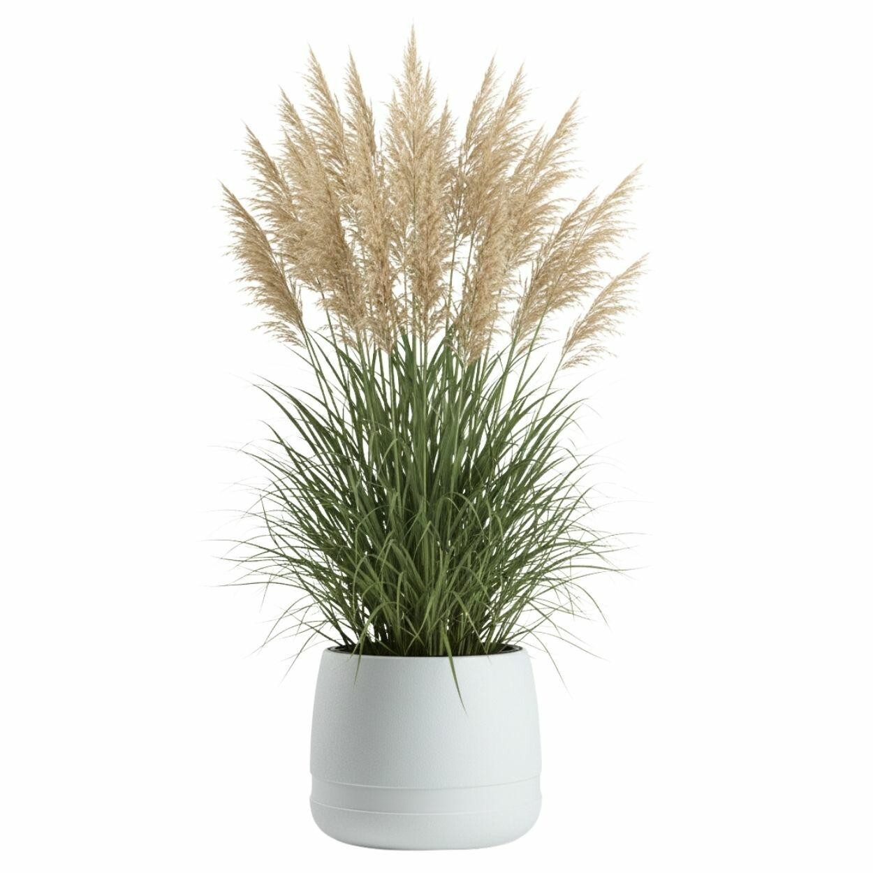 Květináč LUNA Vase 34,8 cm bílý