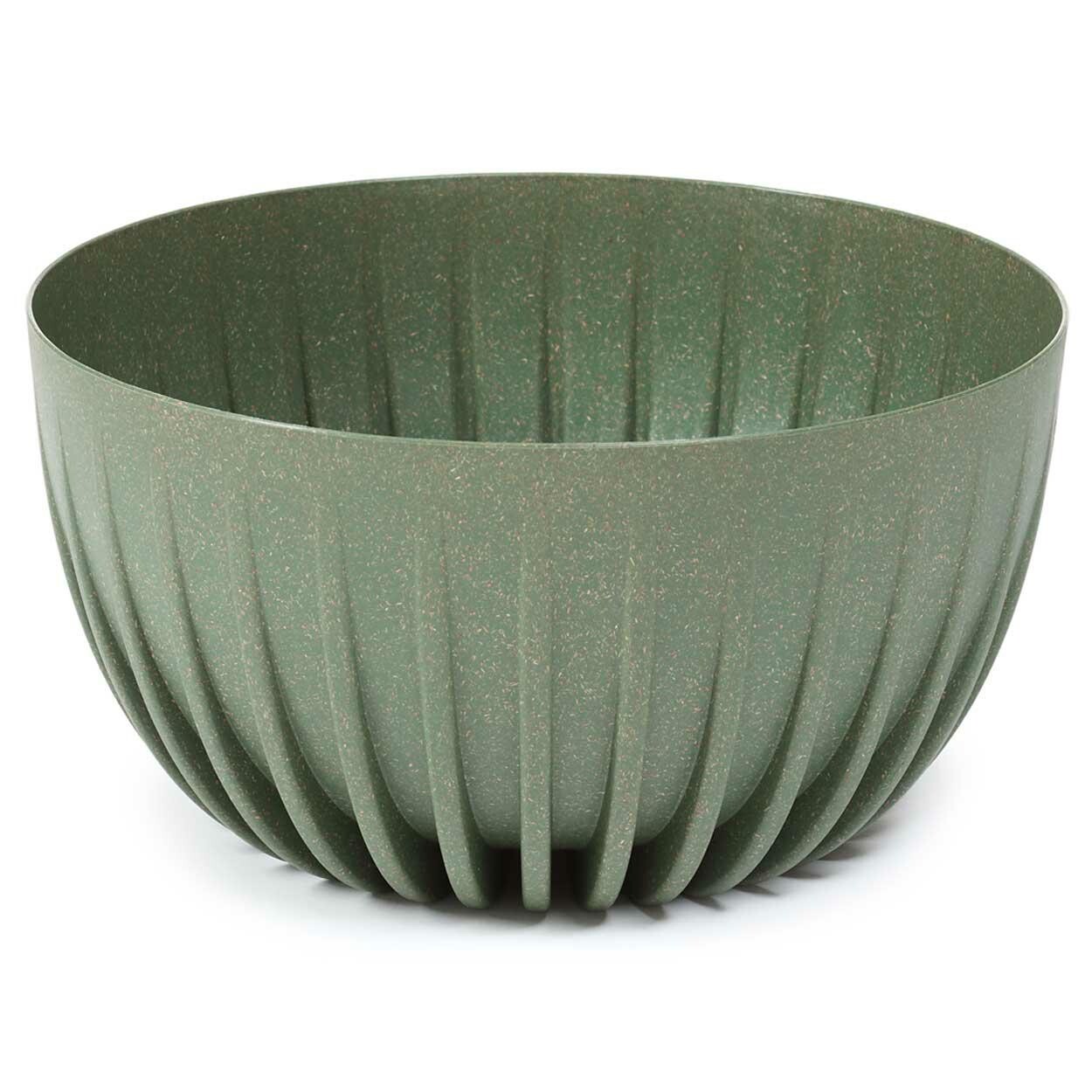 Květináč STRIPPED Eco 30x16 cm zelený