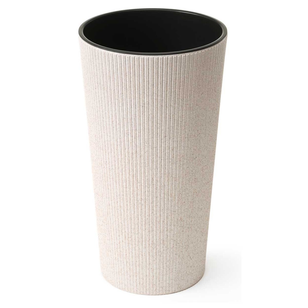 Květináč URBANIKA ECO Wood 57x30 cm bílý