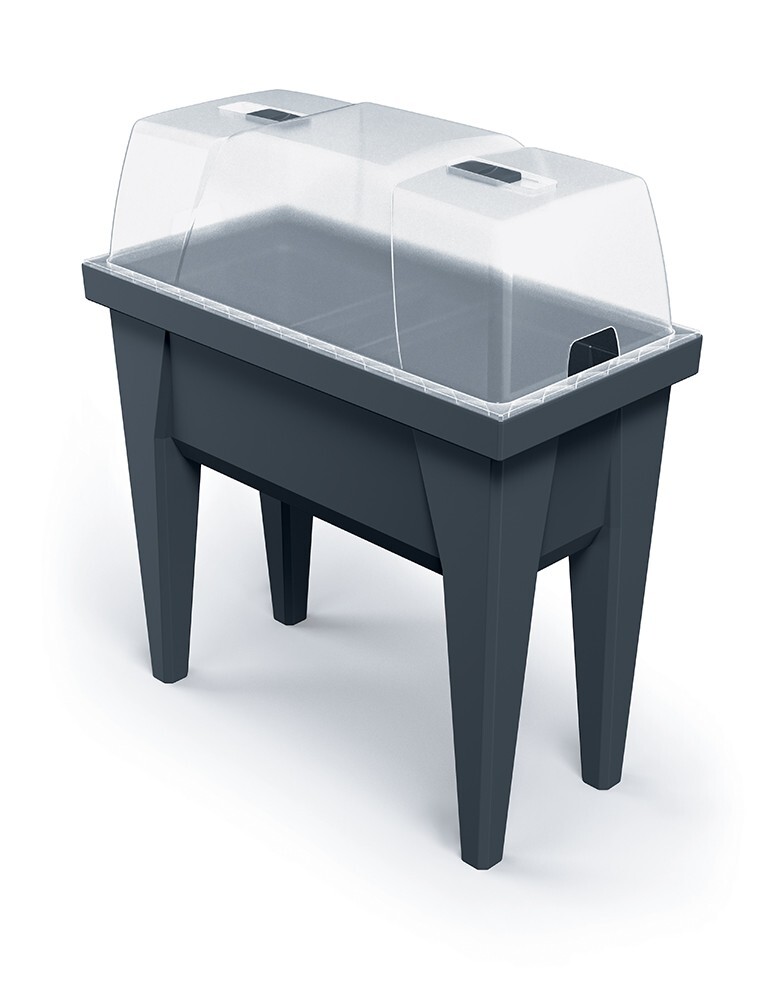 Sadbovač s víkem BLOOMAXIS 79 cm antracitový