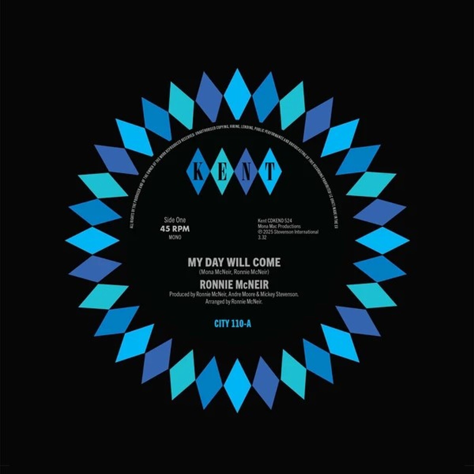 7-MY DAY WILL COME / THE GIRL'S ALRIGHT WITH ME