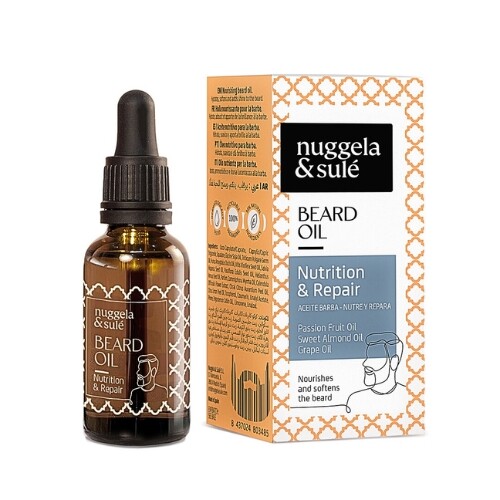 Regeneračný a vyživujúci olej na bradu Nuggela & Sulé 30ml