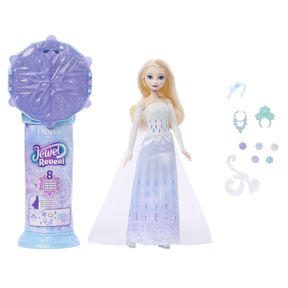 Mattel Frozen Princezná s prekvapením - Elsa