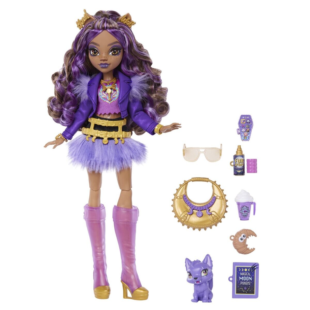 Mattel Monster High Bábika monsterka - Clawdeen