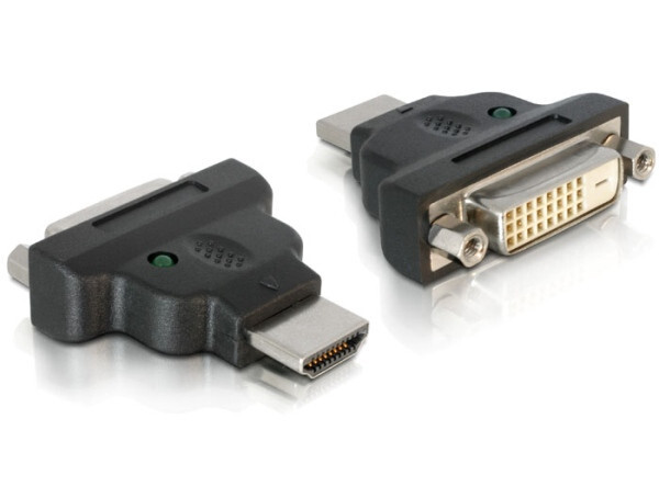 Delock Adaptér HDMI samec > DVI-25pin samica s LED