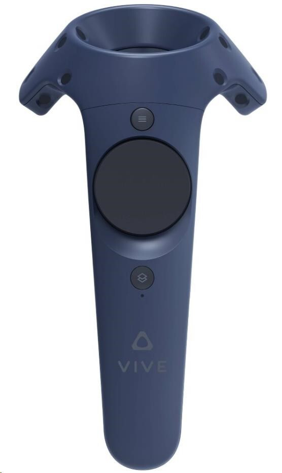 HTC Vive Controller 2.0 (2018), pohybový ovládač pre HTC Vive a Vice Pro, modrá/čierna