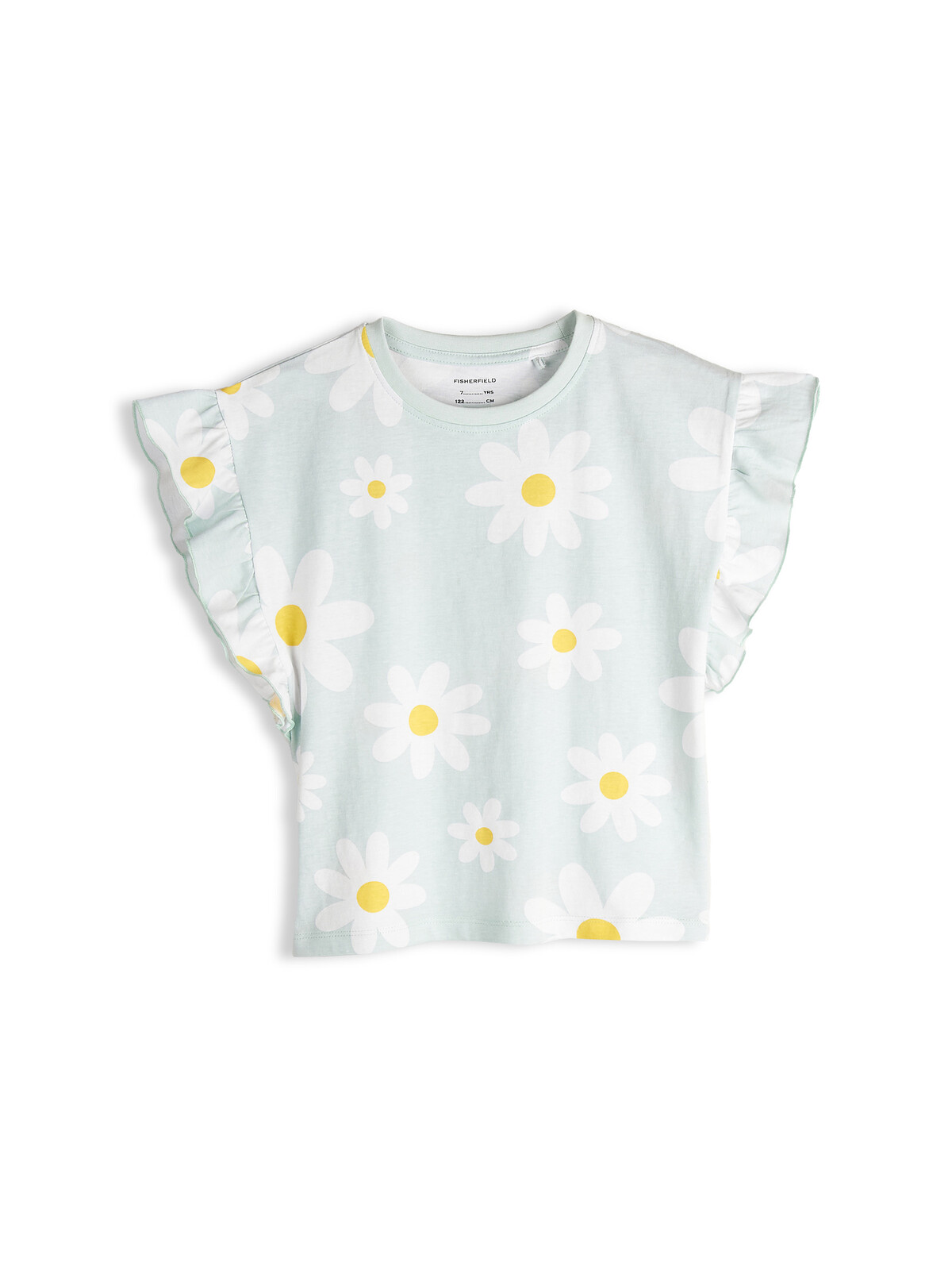 GATE Bavlnené tričko s kvetinkami