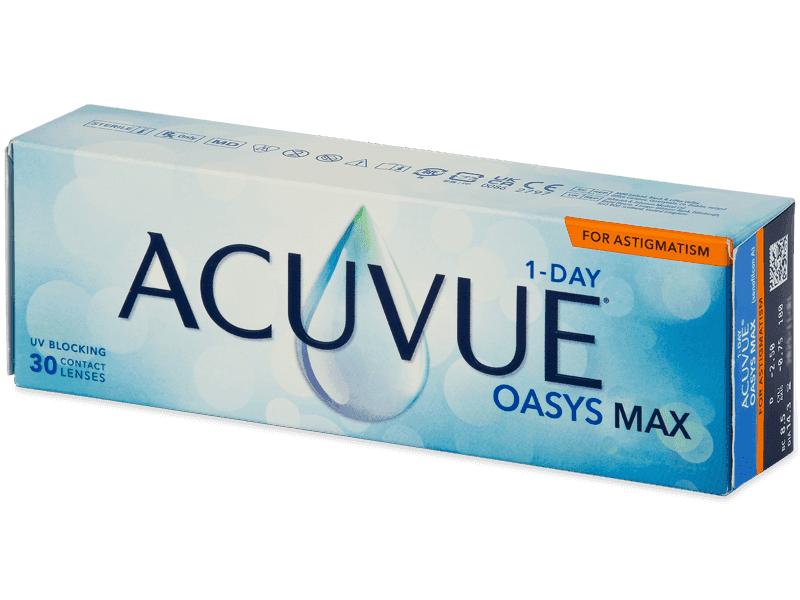 Acuvue Oasys Max 1-Day for Astigmatism (30 šošoviek)