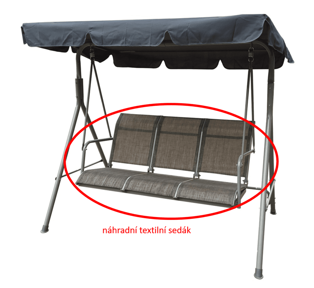 Látka na sedák k hojdačke NELLA