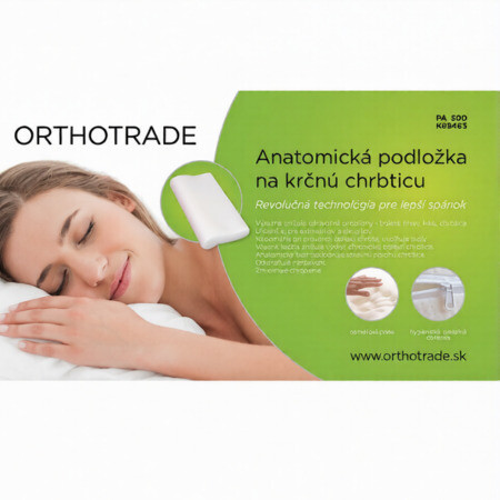 PODLOŽKA Anatomická pa500 pod krčnú chrbticu 500 x 300 x 110/90 1 ks