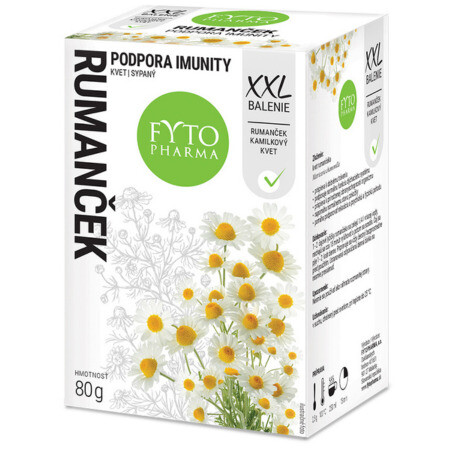 FYTOPHARMA Rumanček kvet sypaný XXL balenie 80 g