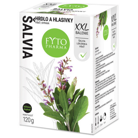 FYTOPHARMA Šalvia vňať sypaná XXL balenie 120 g