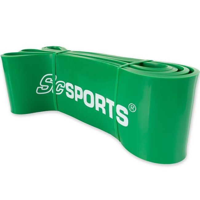ScSPORTS odporová guma 8,3 cm, tmavozelená