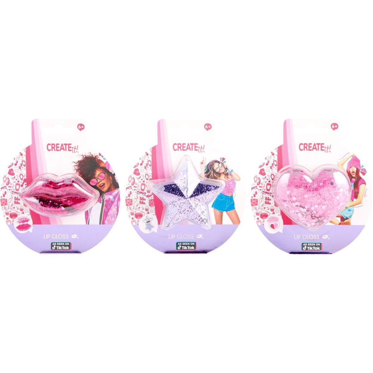 Alltoys Canenco Lesk na pery s konfetami Create it!