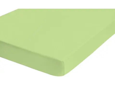 Napínacie prestieradlo Jersey Castell 140x200 cm, zelené%