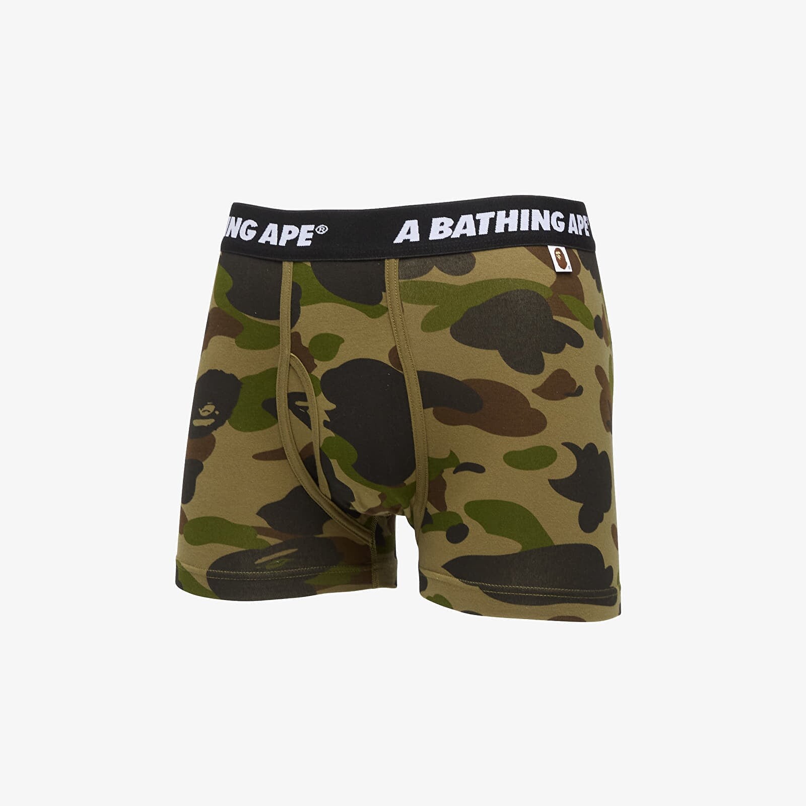 Boxerky A BATHING APE 1St Camo Trunks Green M