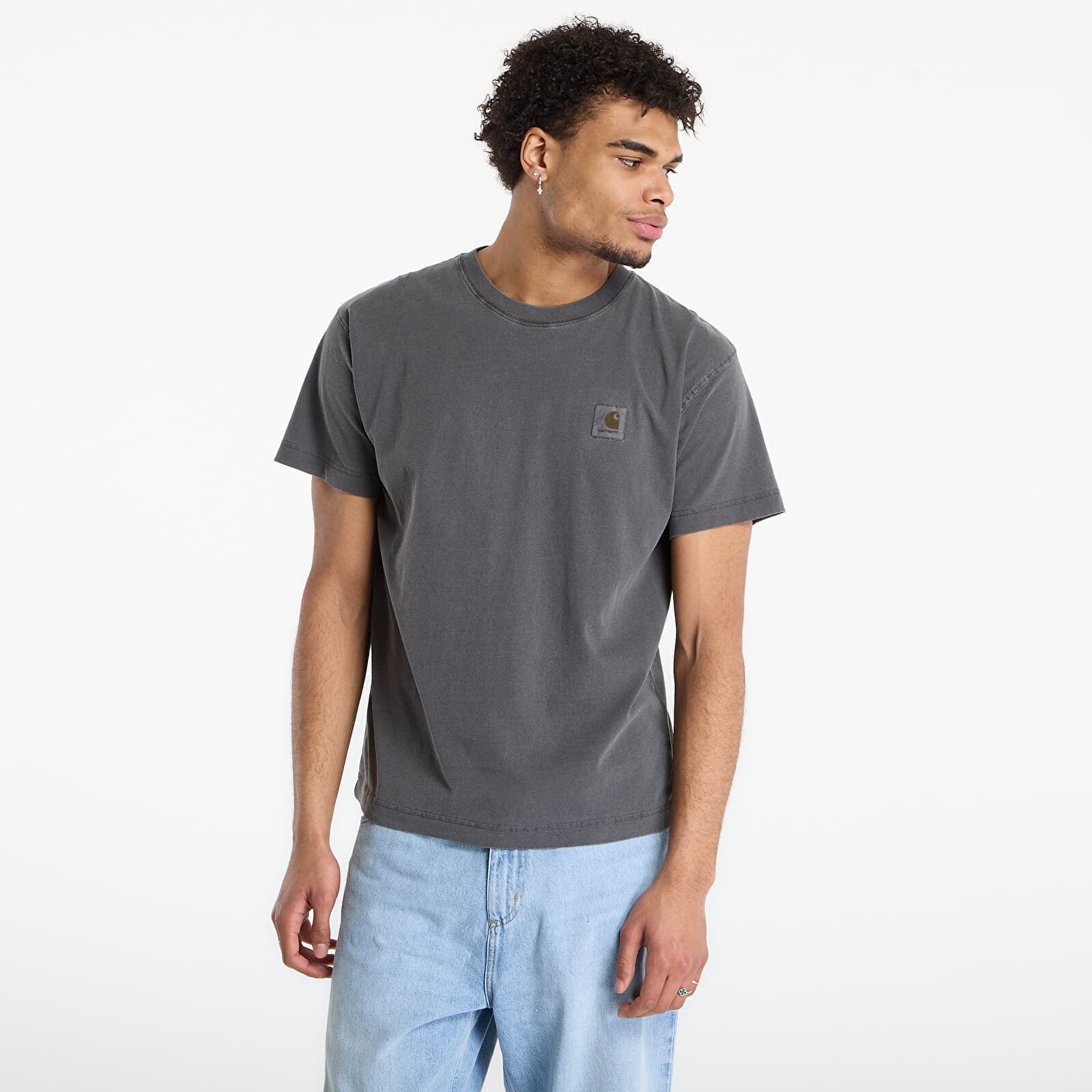 Tričko Carhartt WIP S/S Nelson T-Shirt UNISEX Black M