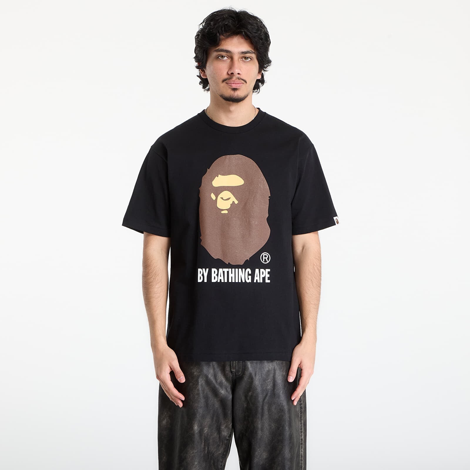 Tričko A BATHING APE By Bathing Ape Tee UNISEX Black XXL