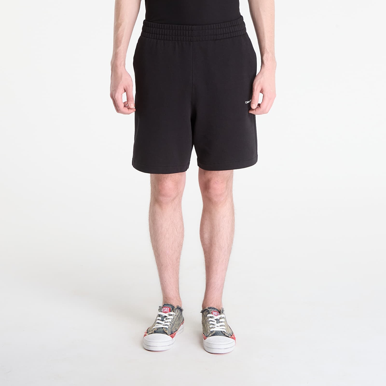 Šortky Calvin Klein Nano Standard Logo Short Black L