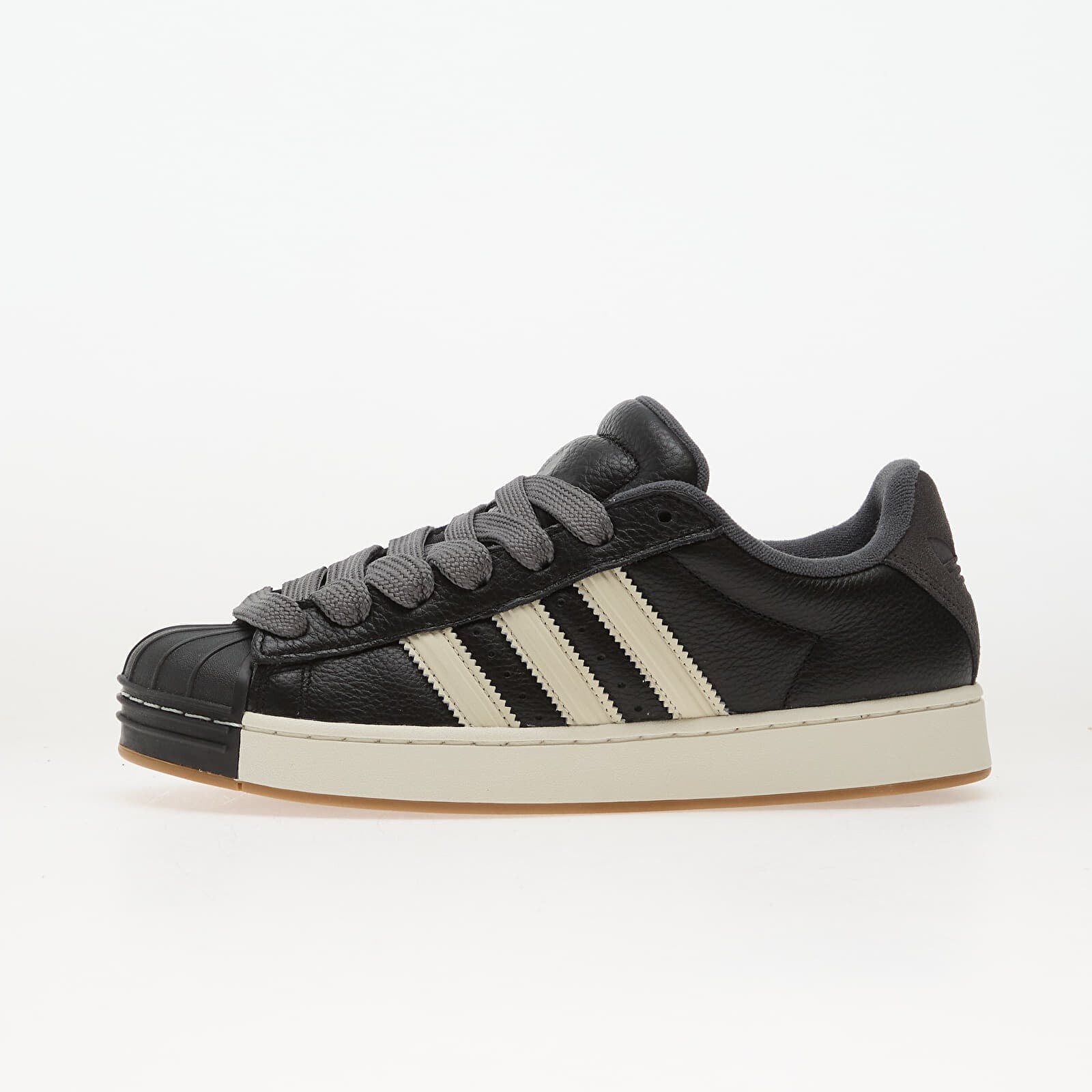 Tenisky adidas Superstar St Core Black/ Off White/ Gum4 EUR 44 2/3