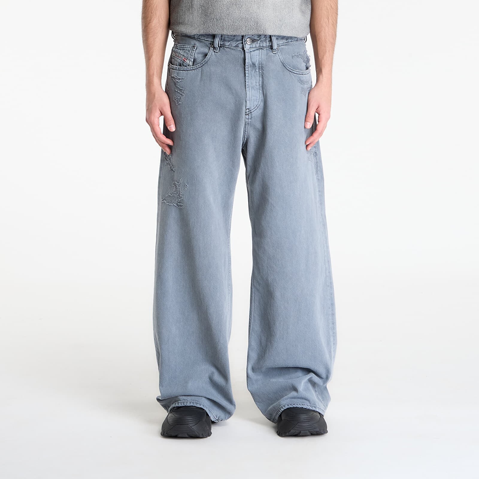 Džínsy Diesel D-Rise Trousers Black/ Blue 34/32