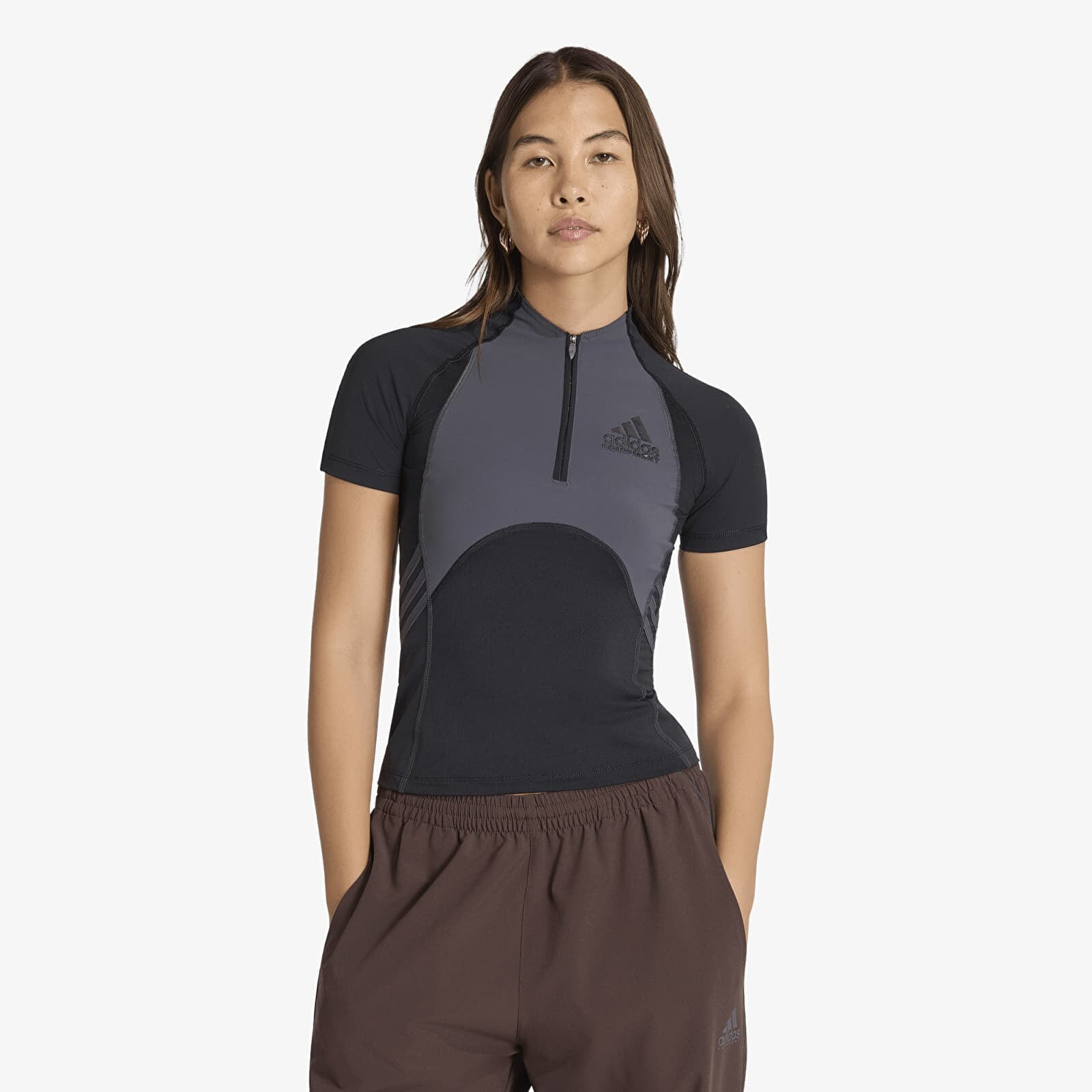 Tričko adidas Equipment Tight Short-Sleeve T-Shirt Black/ Utility Black S