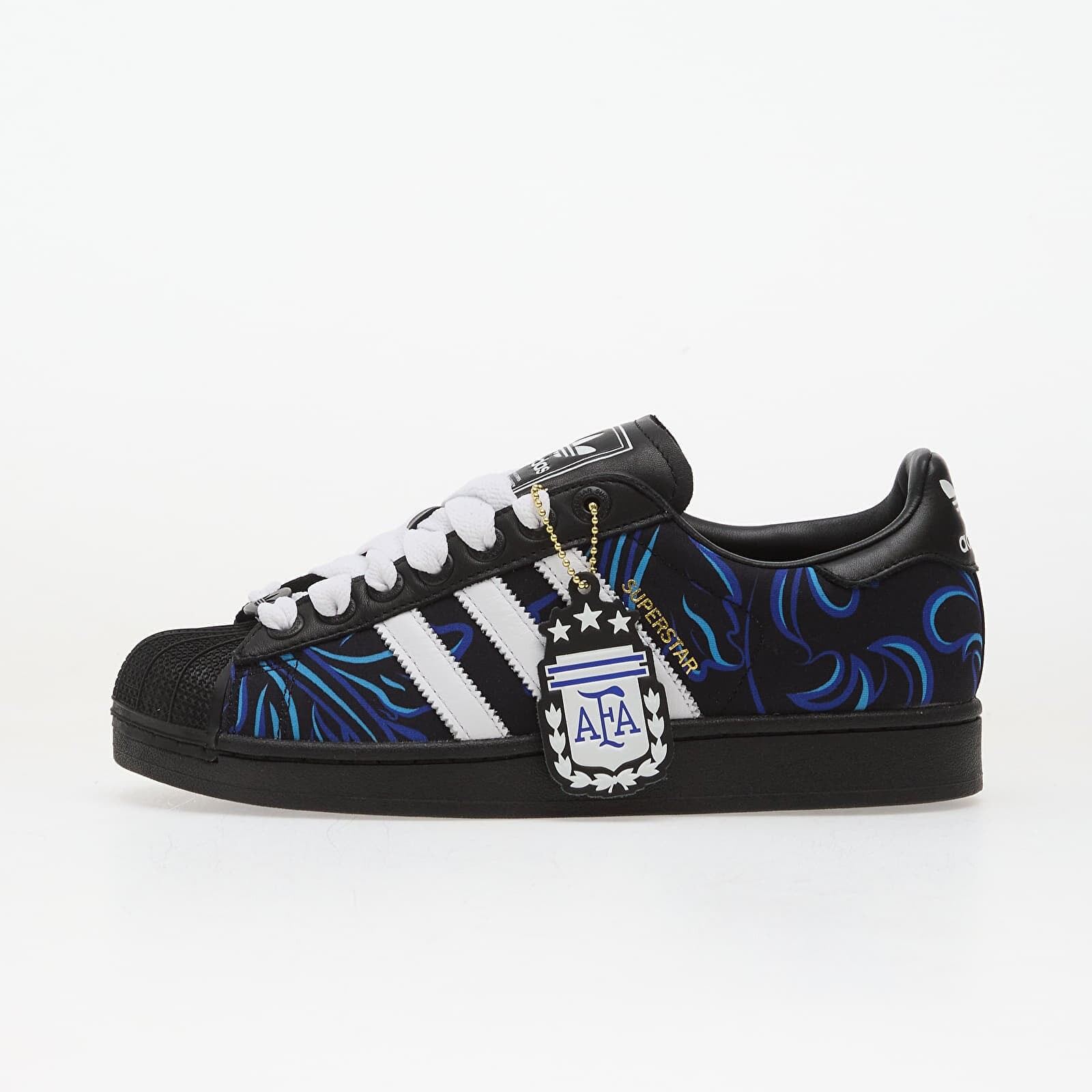 Tenisky adidas Superstar II Afa Away Core Black/ Ftw White/ Lucid Blue EUR 45 1/3