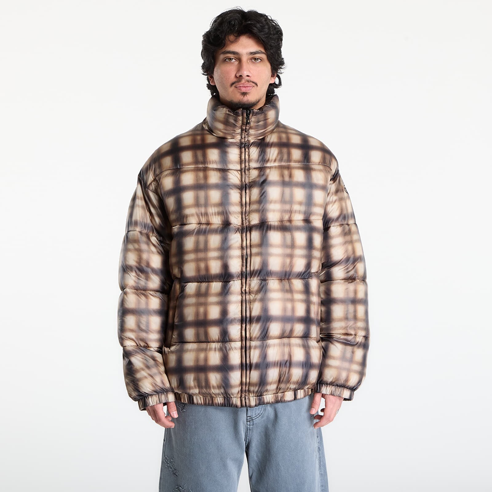 Bunda Diesel W-Bourbon-Enbm Reversible Jacket Charcoal Grey 52