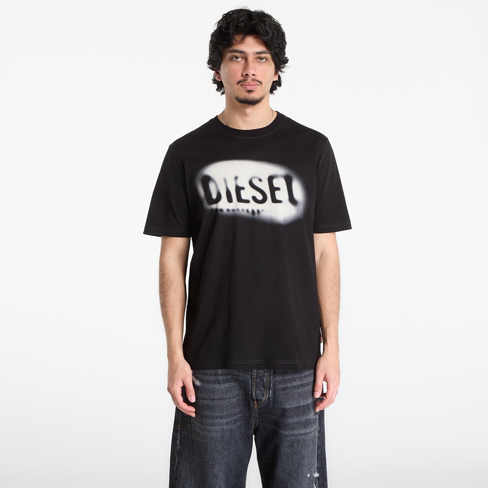 Tričko Diesel T-Adjust-V2 T-Shirt Black M