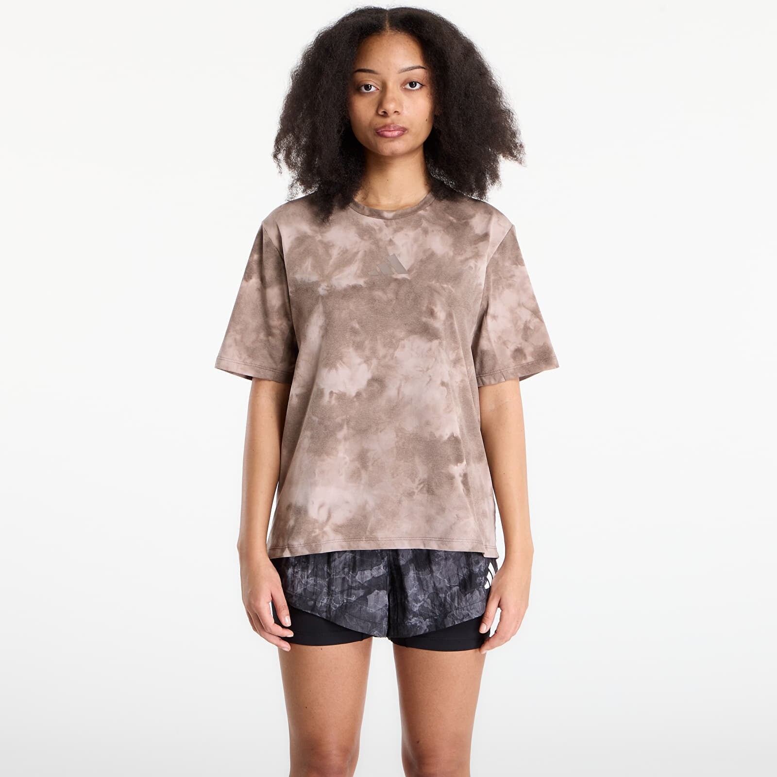 Tričko adidas Terrex Multi Spray Dye T-Shirt Wonder Taupe/ Earth Strata S