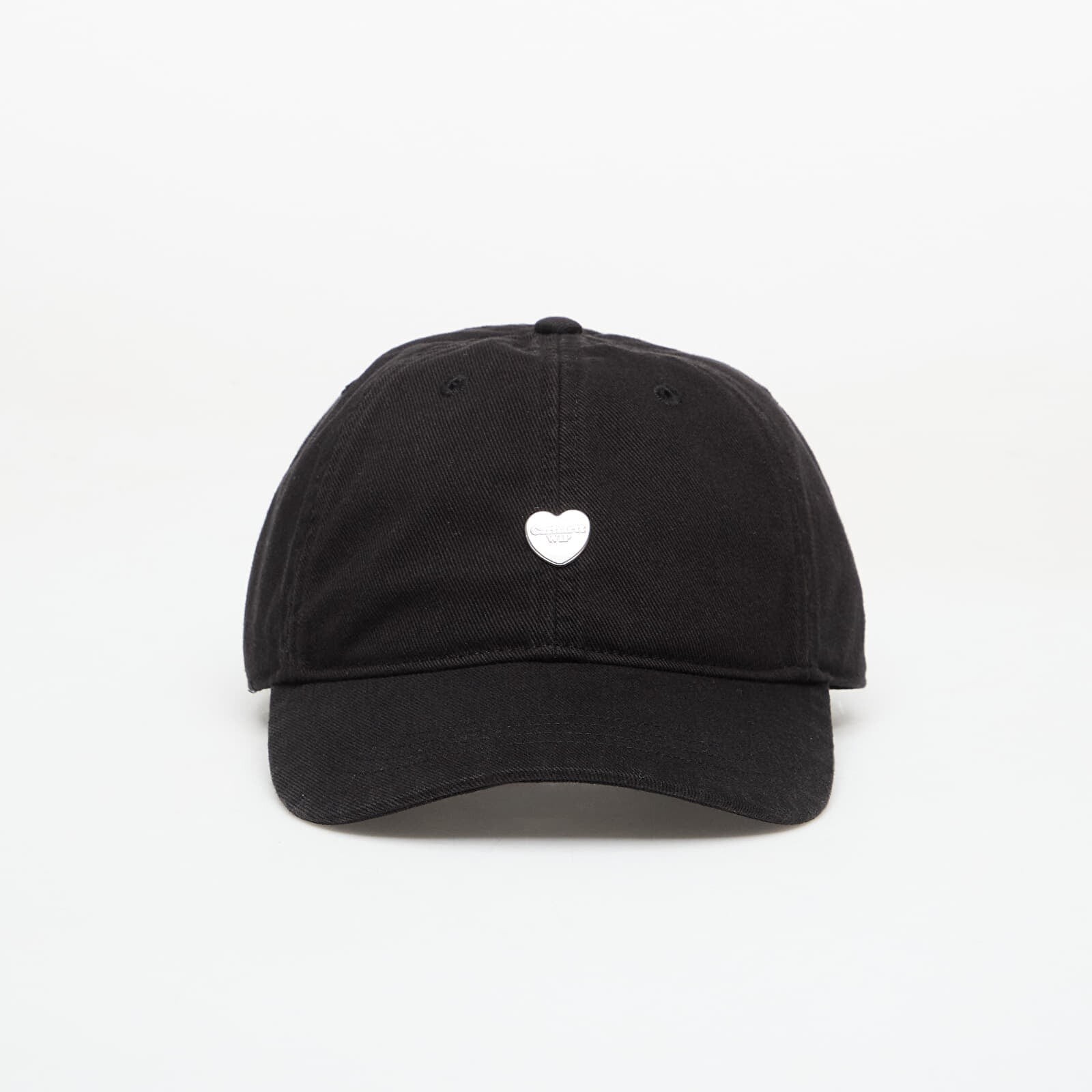 Šiltovka Carhartt WIP Heart Metal Cap Black/ Silver Universal