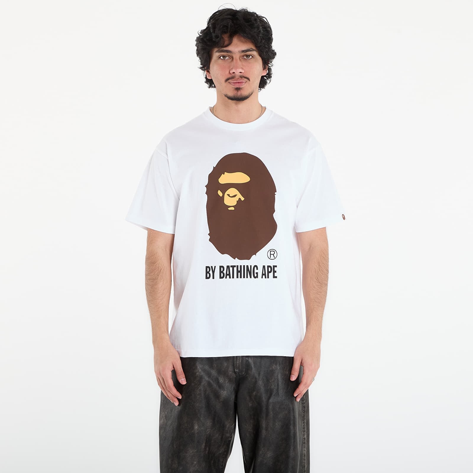 Tričko A BATHING APE By Bathing Ape Tee UNISEX White S
