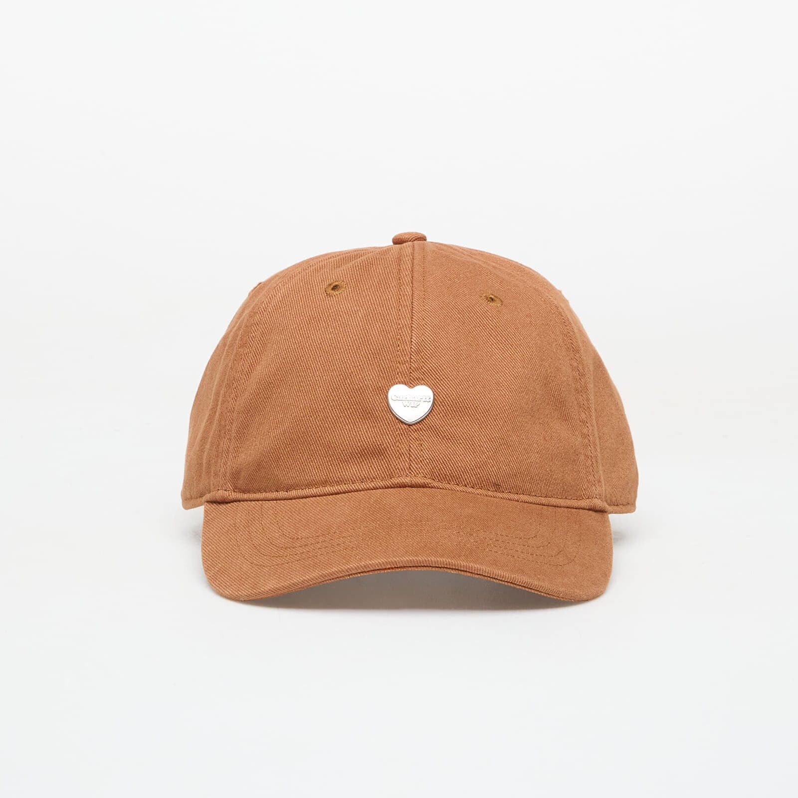 Šiltovka Carhartt WIP Heart Metal Cap Hamilton Brown/ Silver Universal