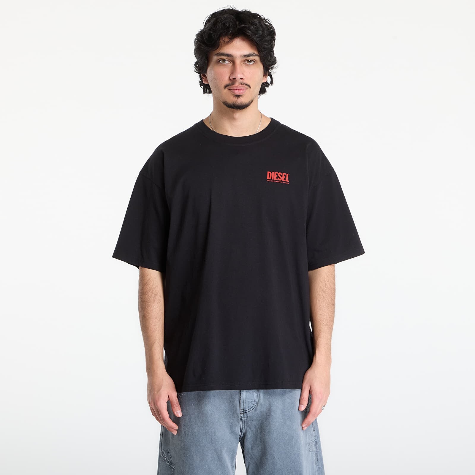 Tričko Diesel T-Boxt-Bisk T-Shirt Black S