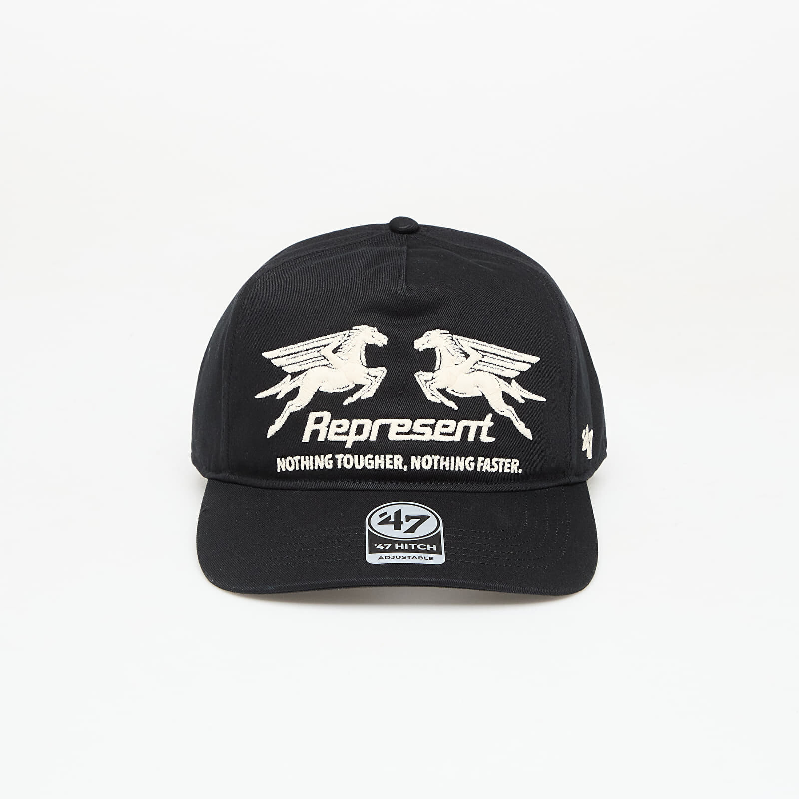Šiltovka REPRESENT Pegasus Cap Jet Black Universal