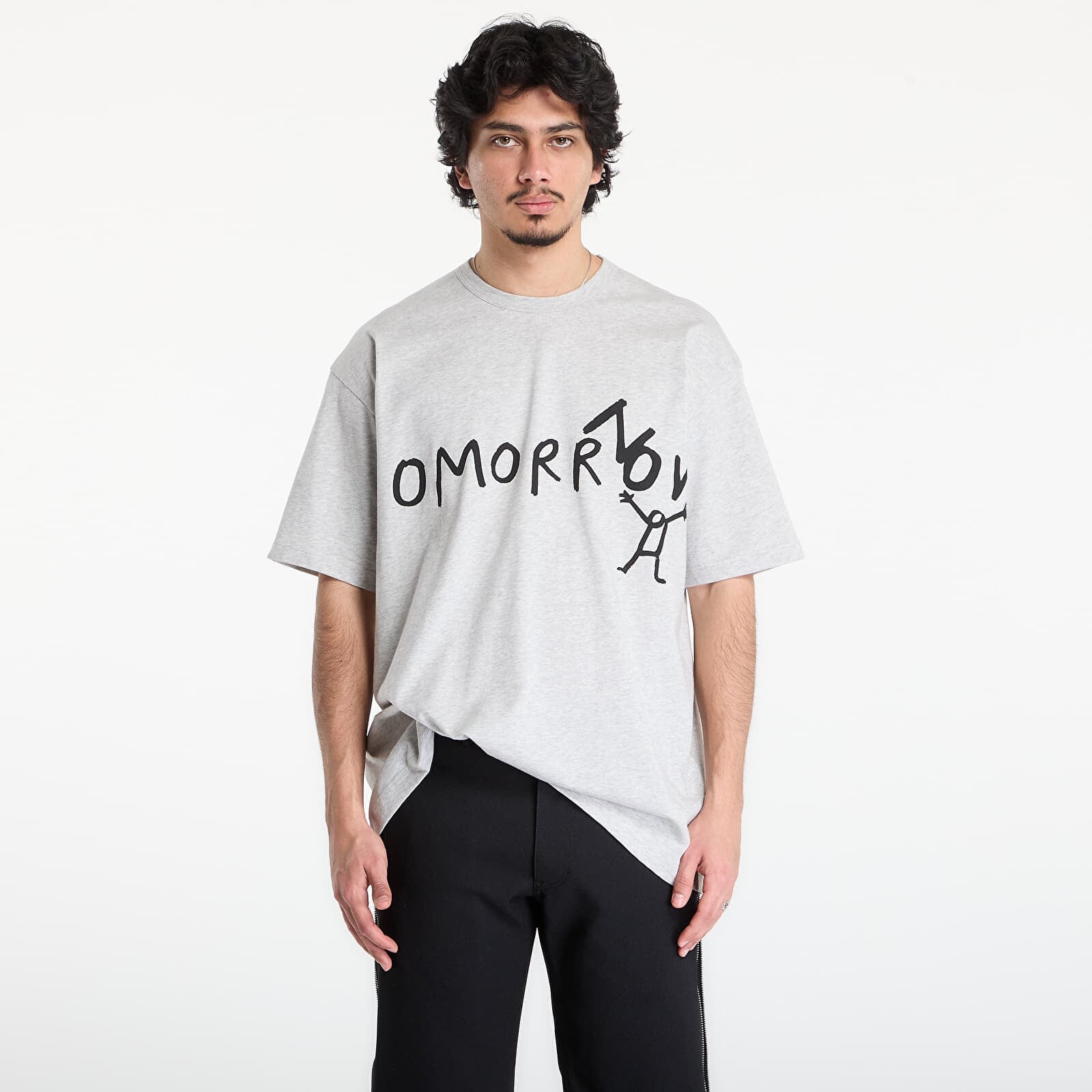Tričko Comme des Garçons SHIRT Mens T-Shirt Knit Top Grey S