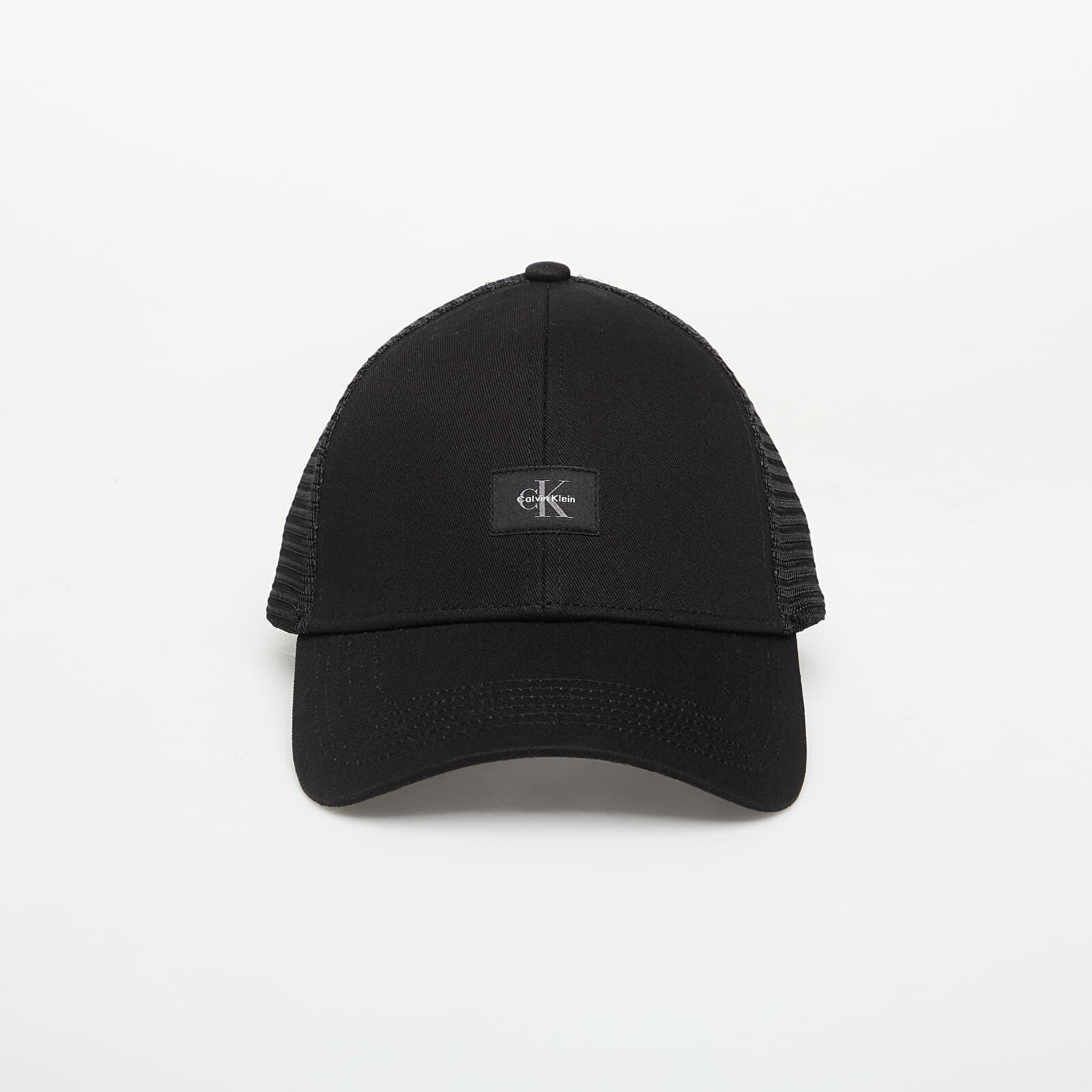Šiltovka Calvin Klein Monologo Woven Patch Trucker Black Universal