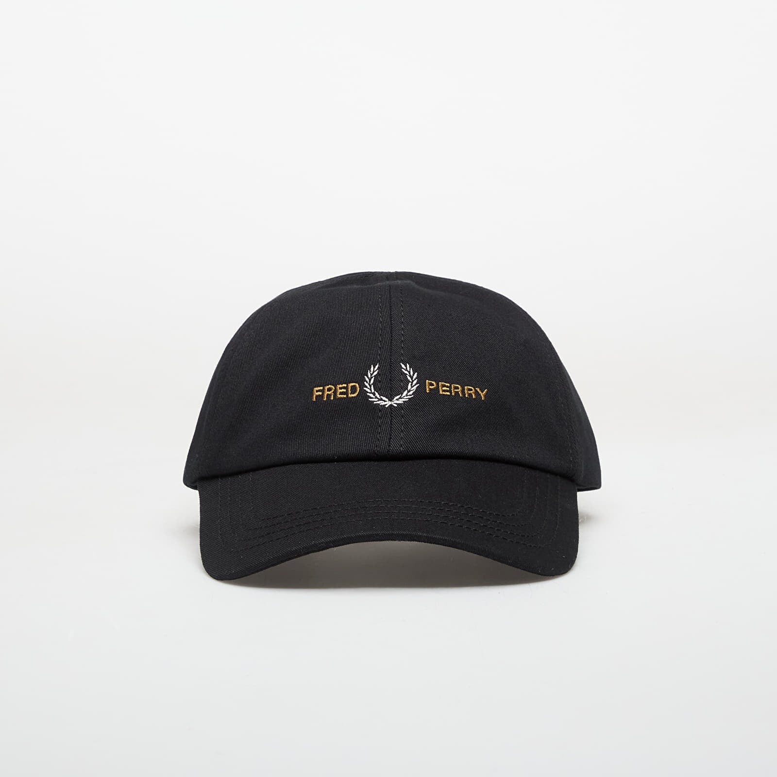 Šiltovka FRED PERRY Flp Twill Cap Black Universal