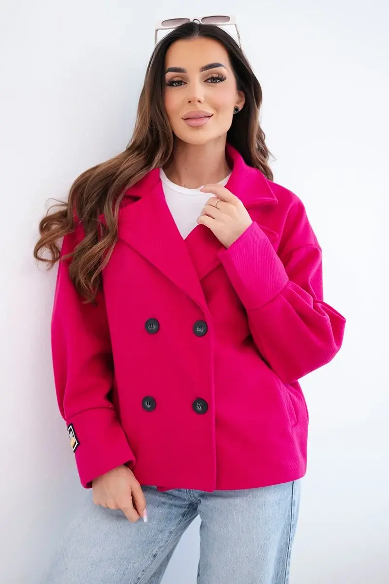 Kesi Włoski dámska krátka sako s golierom