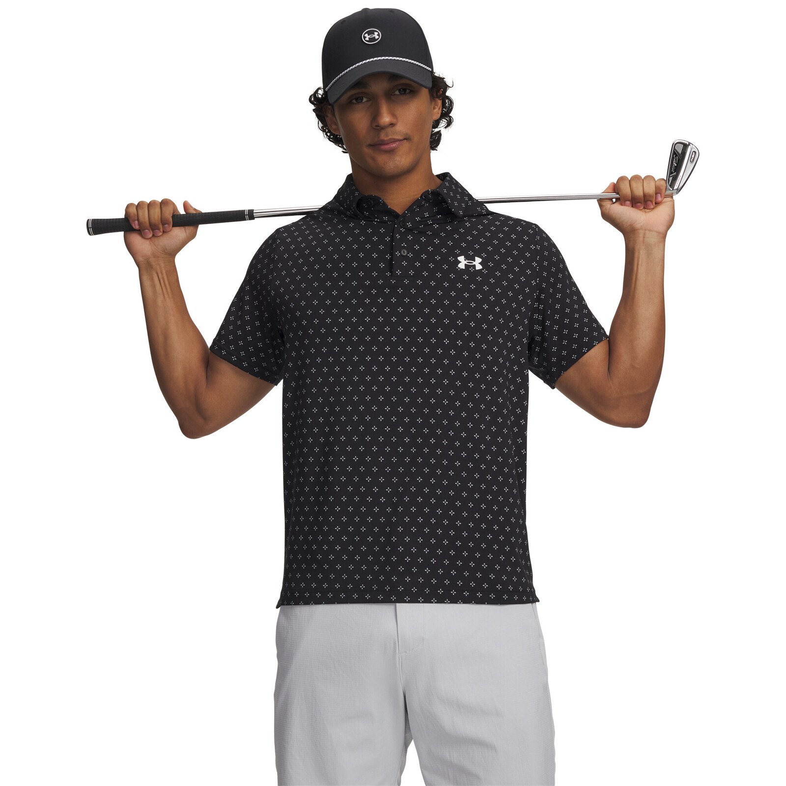 Pánske polokošele Under Armour Playoff 3.0 Printed