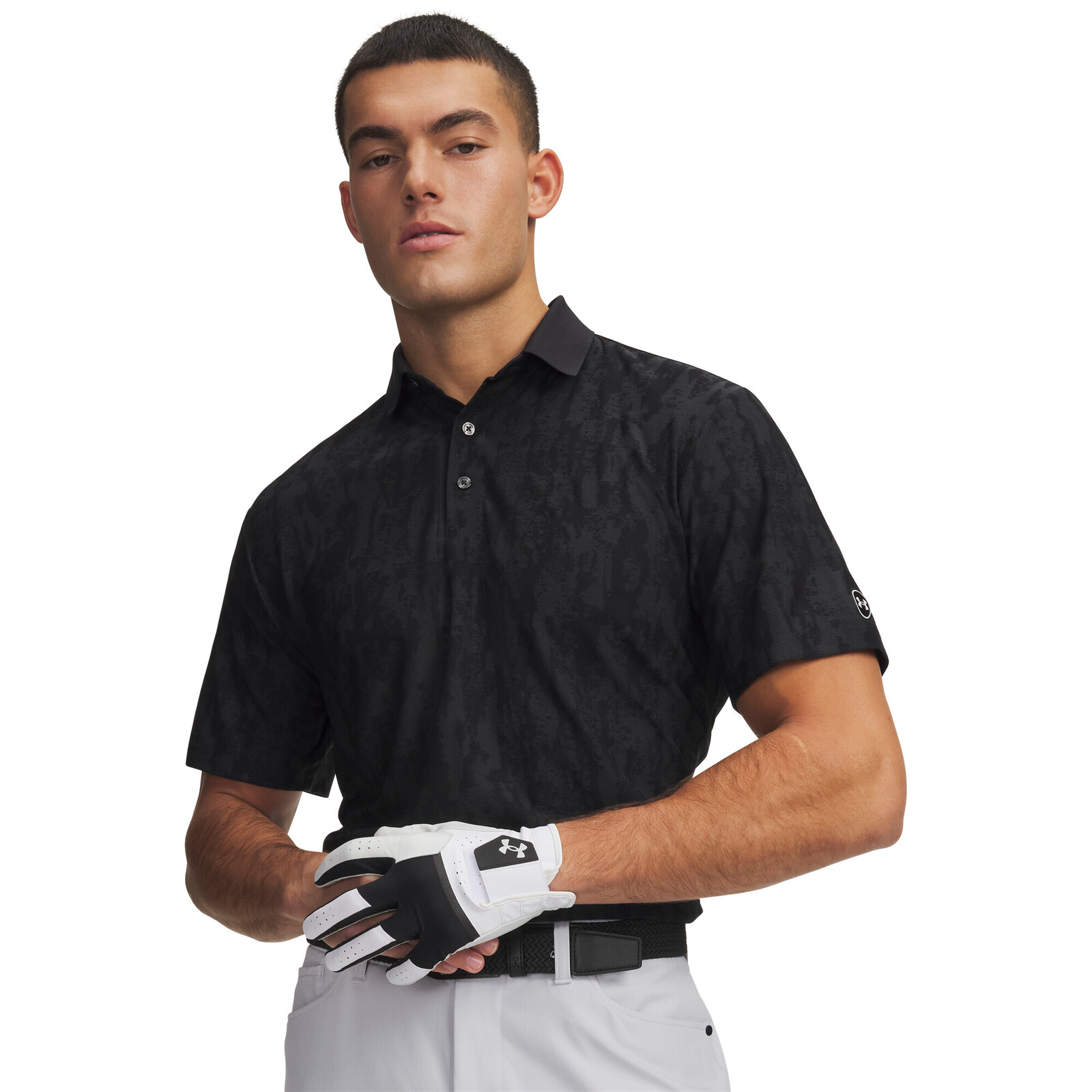 Pánske polokošele Under Armour ArmourDry Jacquard