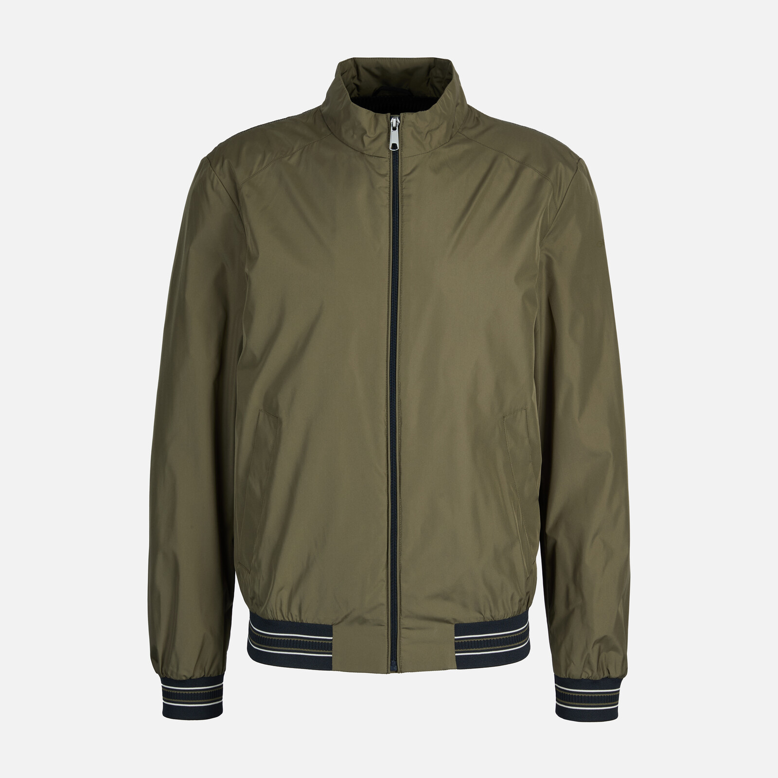 Khaki pánska bomber bunda Geox Jharrod